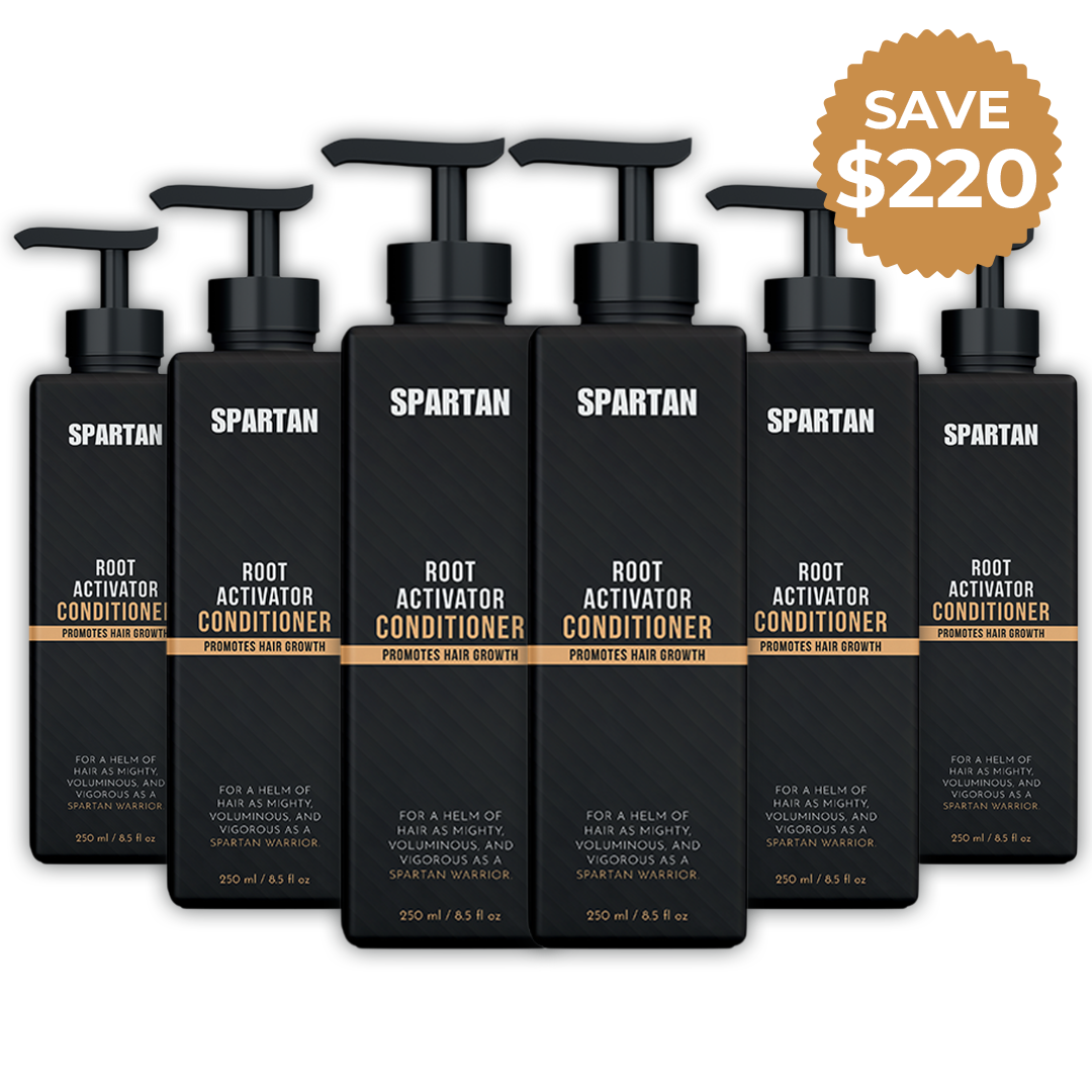 6 Month Supply Revitalization Bundle + EXTRA ROOT ACTIVATOR SHAMPOO + SCALP BRUSH + DIGITAL COURSE